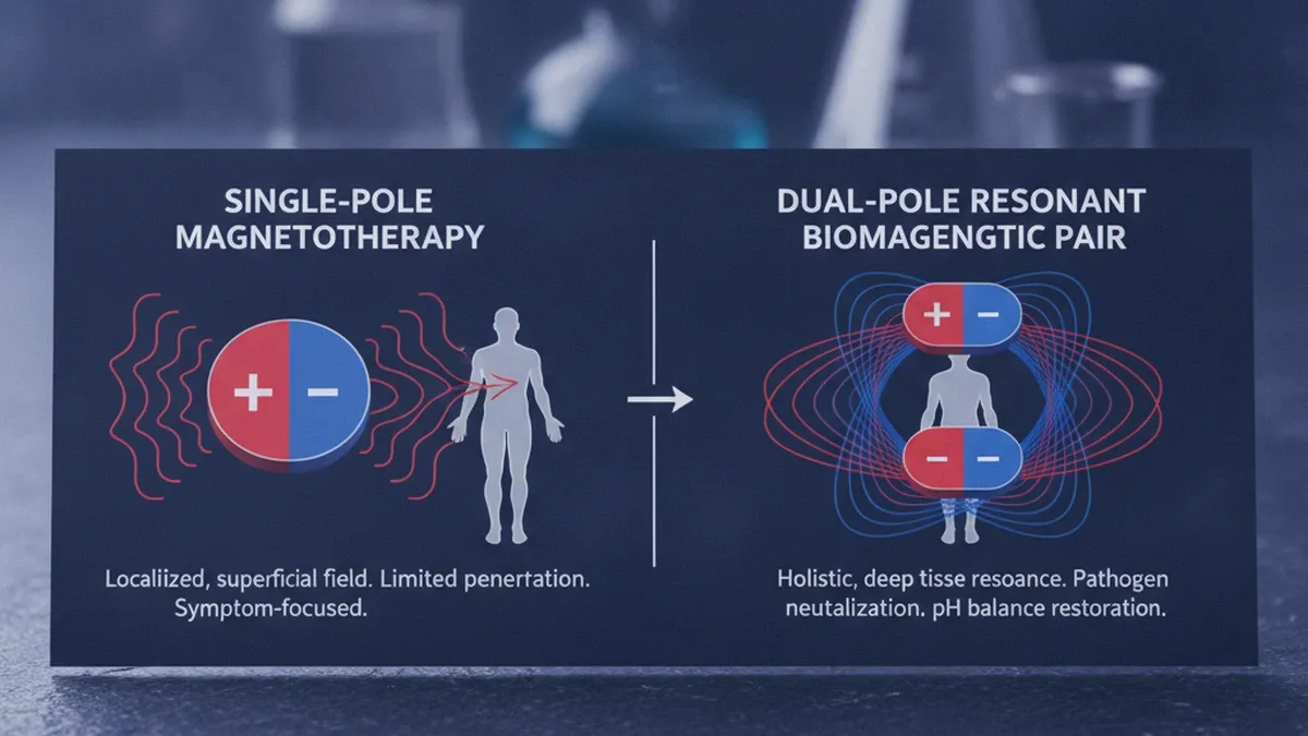 Artículo Par Biomagnético: Diferencias entre Par Biomagnético y magnetoterapia convencional